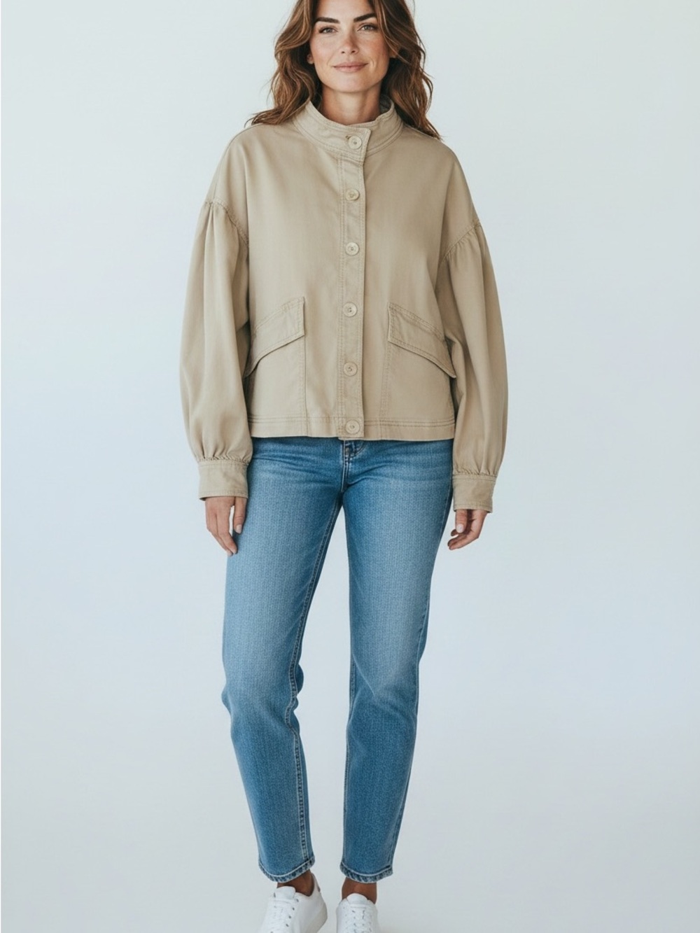 Sanctuary Jacket in Beige Size L